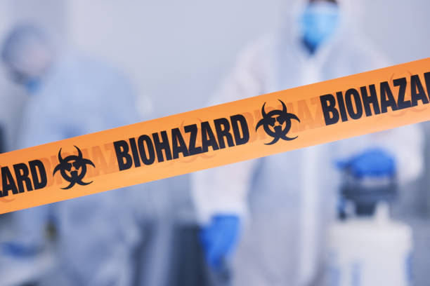 Professional Blood Cleanup technician working in Middletown, NY